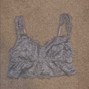 Aerie Long-line Lace Bralette